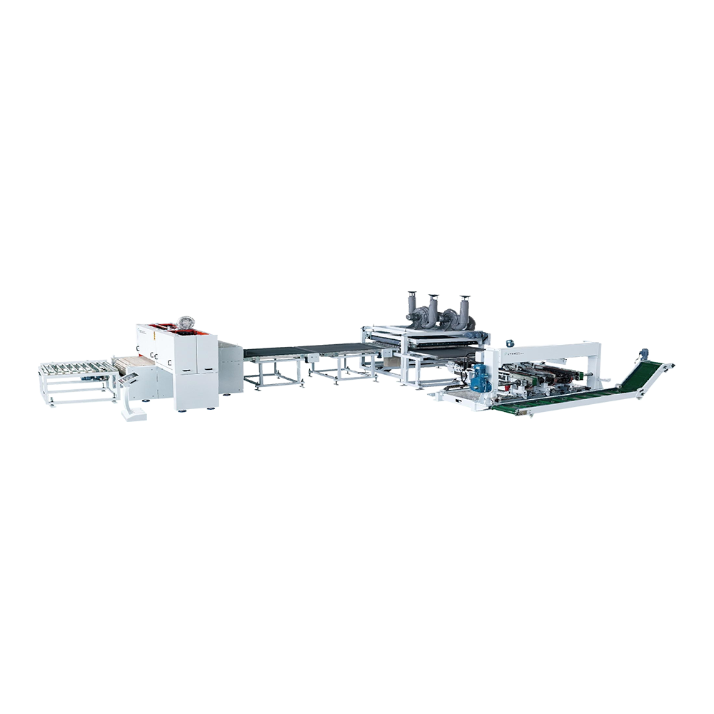 PVC floor CNC cutting production line